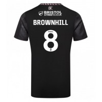 Burnley Josh Brownhill #8 Udebanetrøje 2024-25 Kortærmet